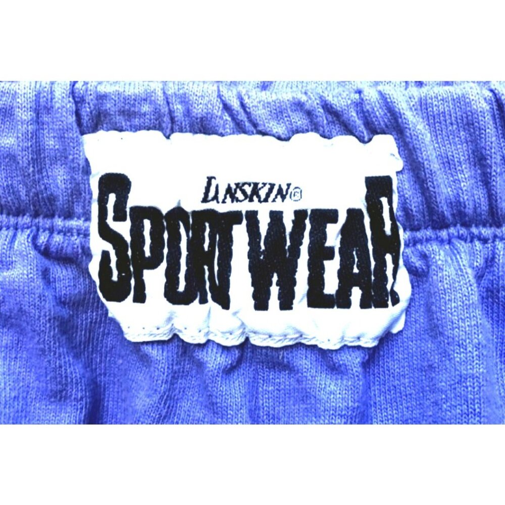 Vintage NOS w Tag Danskin Sportwear Womens Relaxed Fit Athletic Pants Blue Sz L - Picture 2 of 6